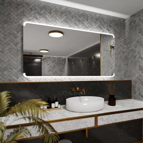 Miroir Éclairé Salle de Bain 180x80 : LED et Antibuée