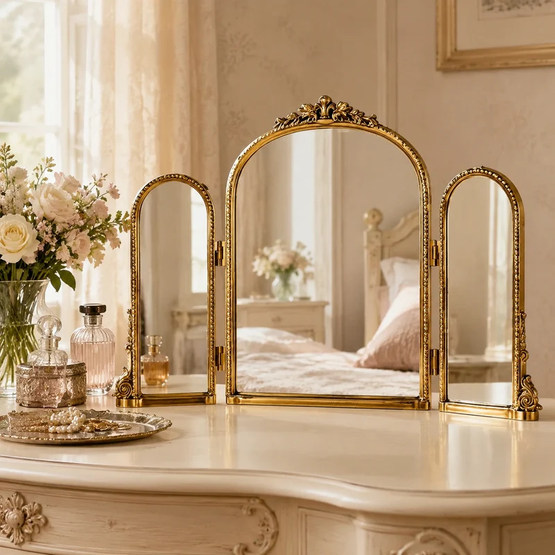 Miroir Triptyque Coiffeuse | Vanita
