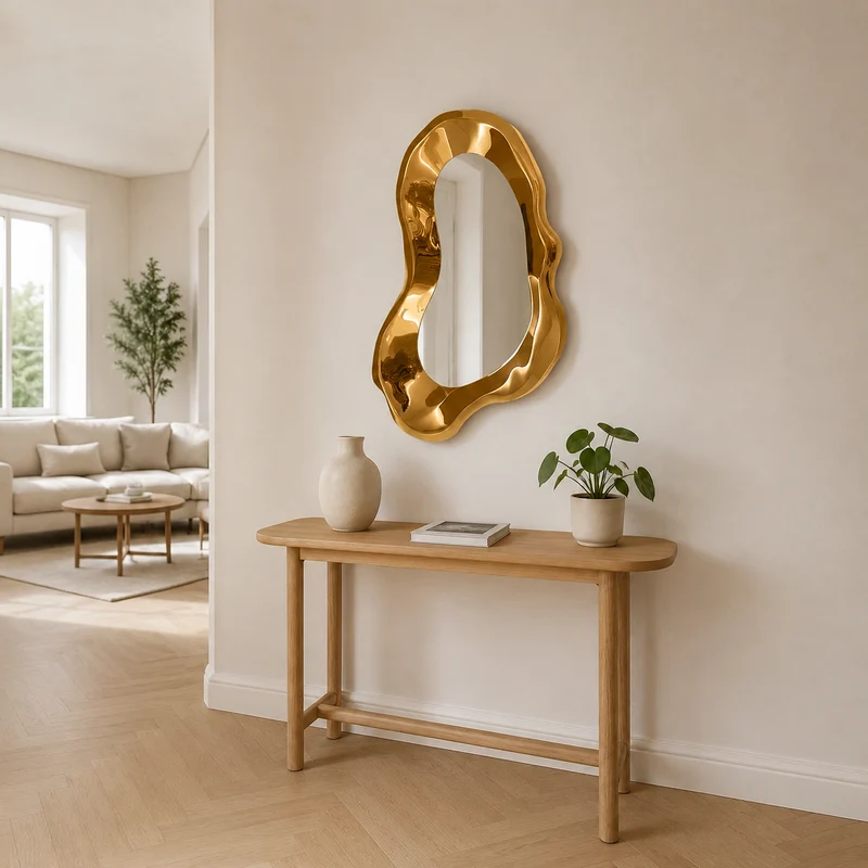 Miroir Mural Sculptural 3D | Relio