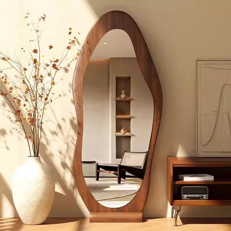 Grand Miroir Organique Sur Pied | Natura