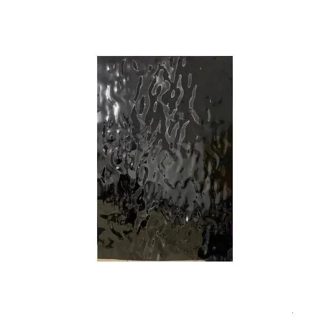 Reflet BLACK Autocollants Muraux - NOIR 120×300cm