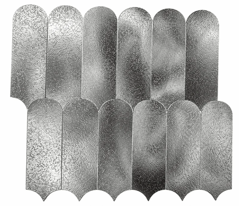 Mosaic Eventail GRIS — 298×288mm