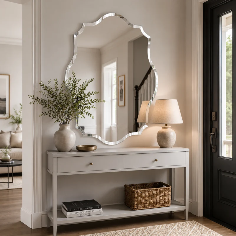 Grand Miroir Mural Sans Cadre | Purezza