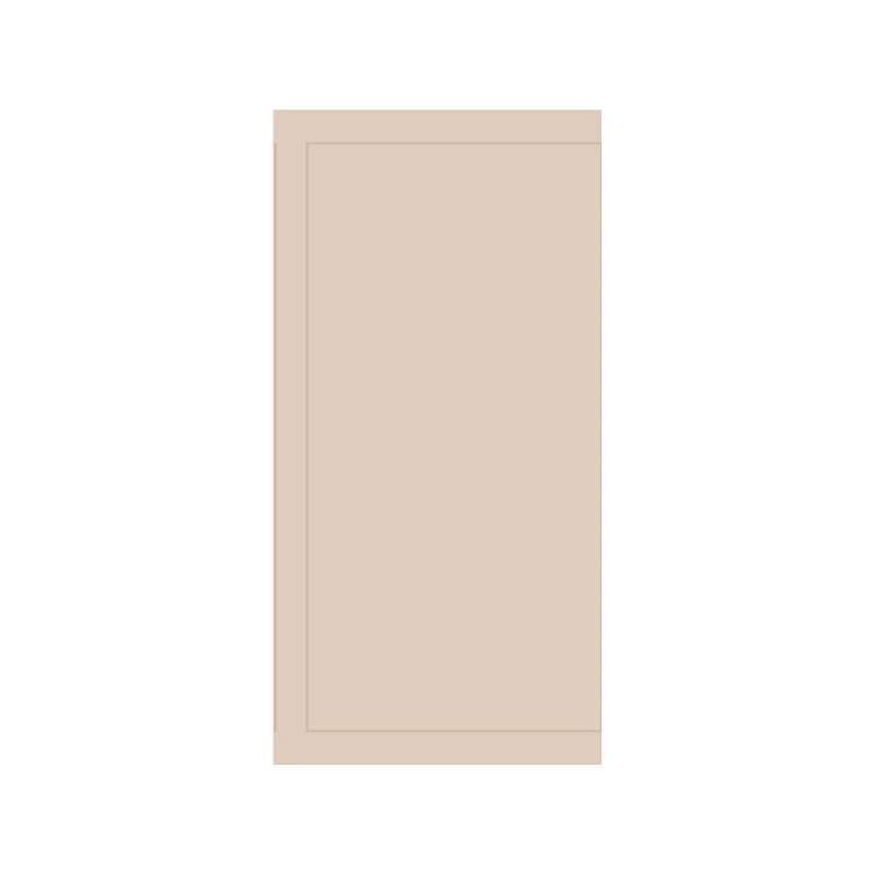 Sticker mural rectangulaire Boiserie 50x100 cm Noisette