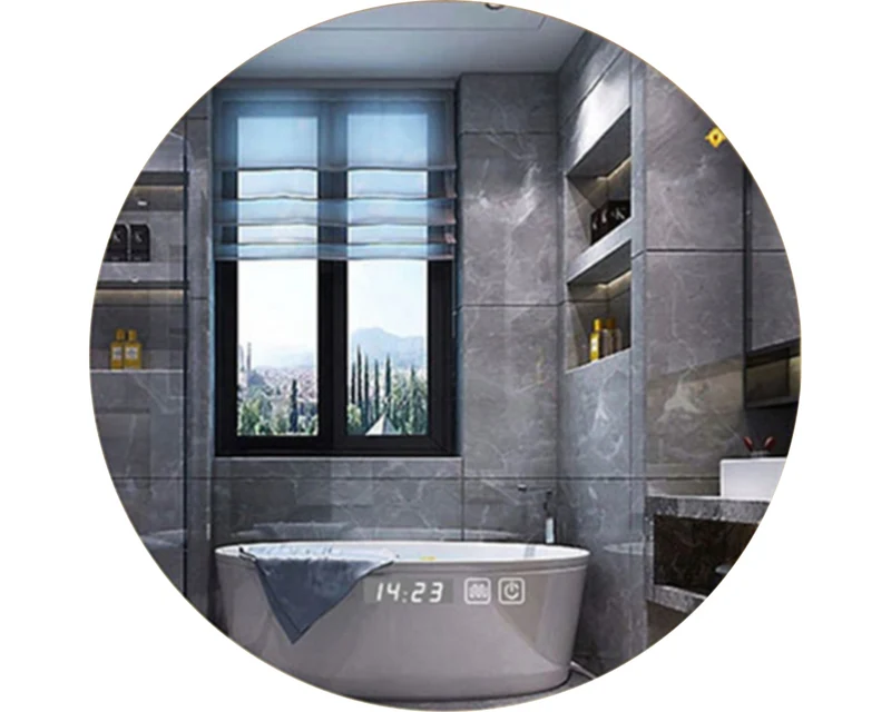 Miroir Rond Salle de Bain Lumineux
