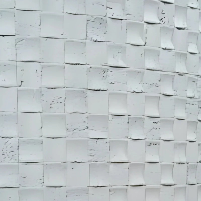 CUBIK Blocs De Mosaïque En Pierre Tendre - Blanc Cassé 120×60cm