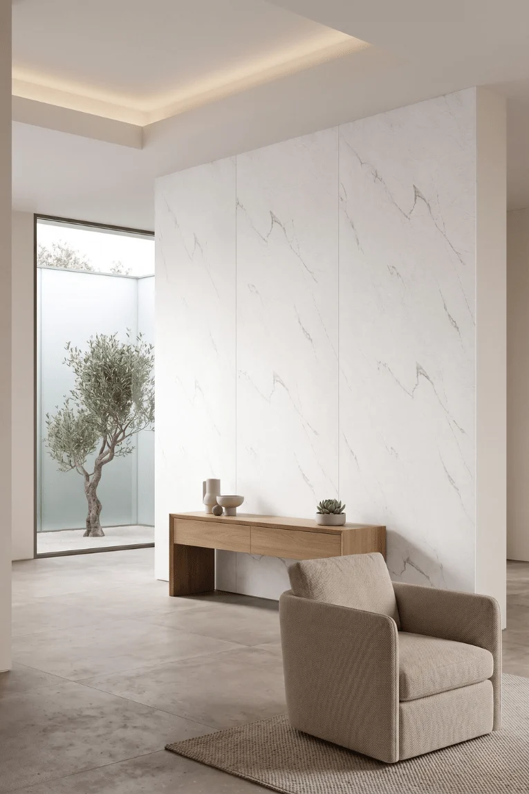 AUREA Autocollant Mural 22 Fils - 6222-Blanc 120×300cm