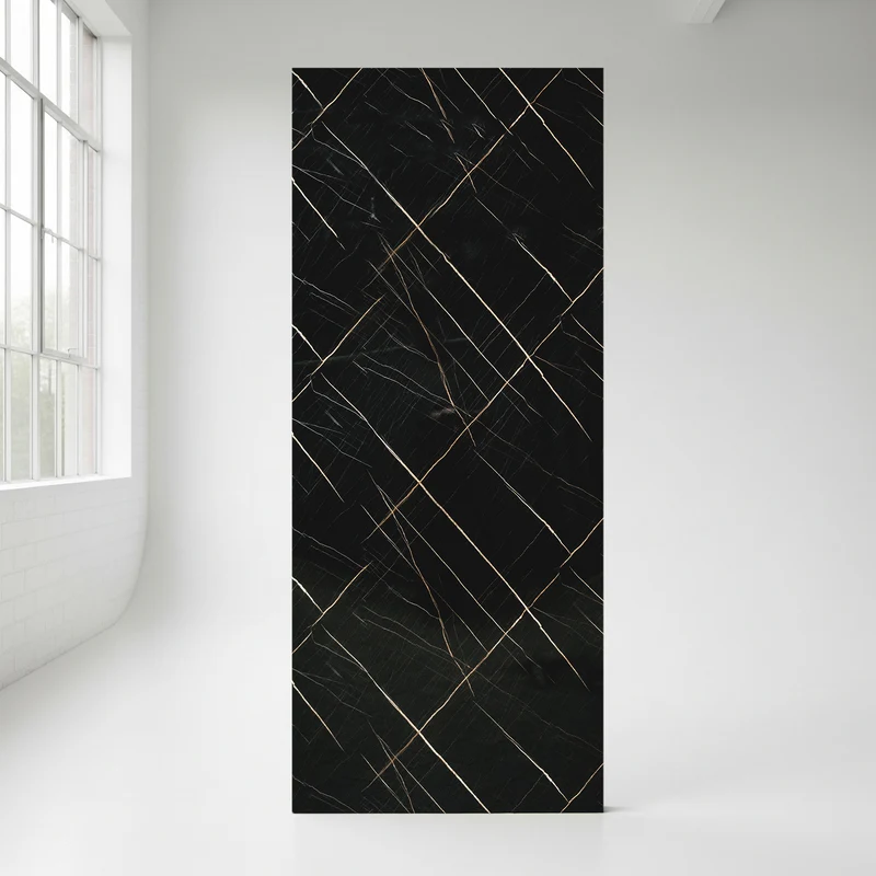 AUREA Autocollant Mural 22 Fils - 6198- 5-Noir 120×300cm