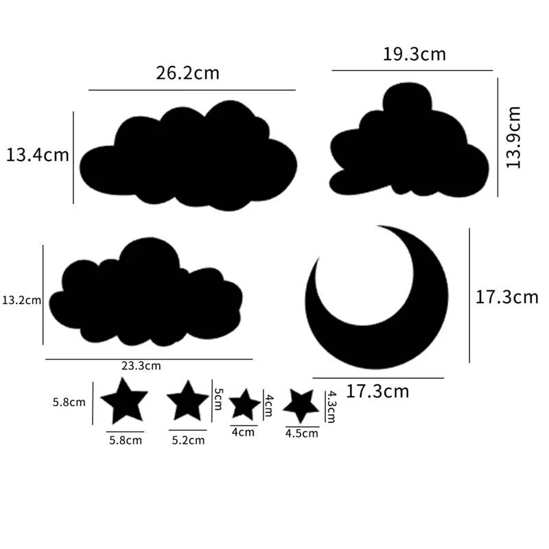 Miroir Adhésif Nuage