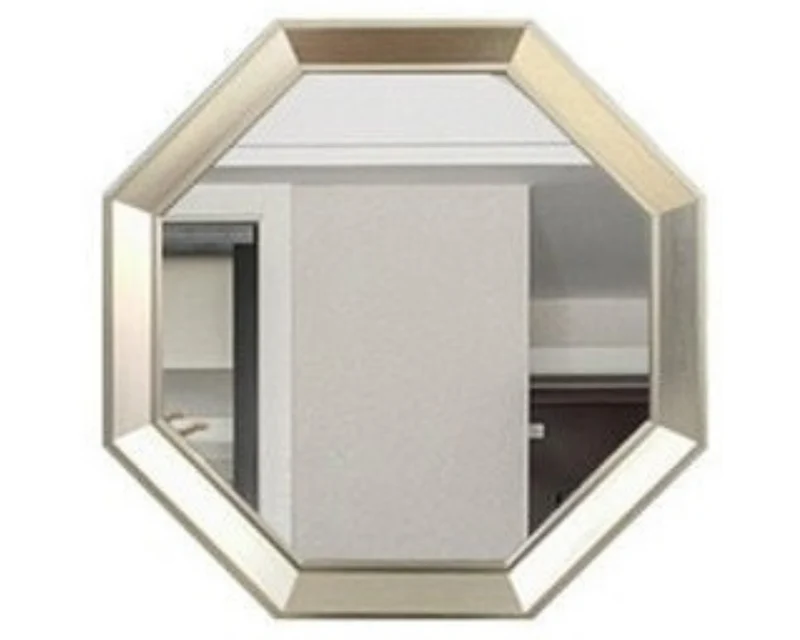 Miroir Octogonal Doré