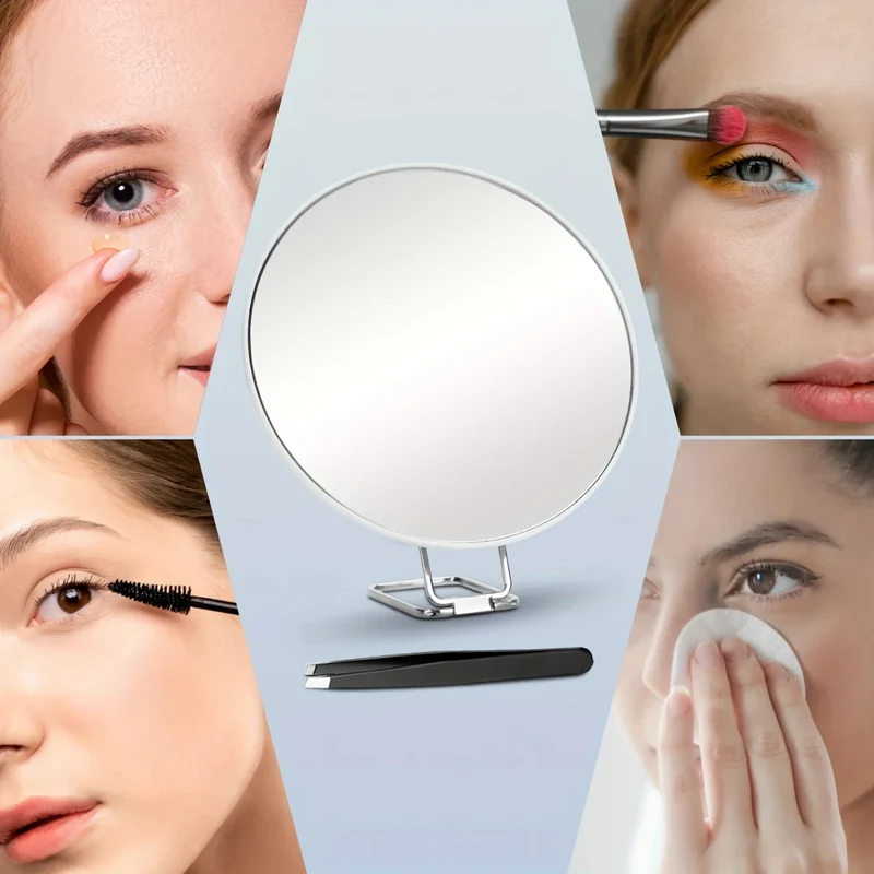 Miroir Grossissant x30 sur Pied et Ventouses