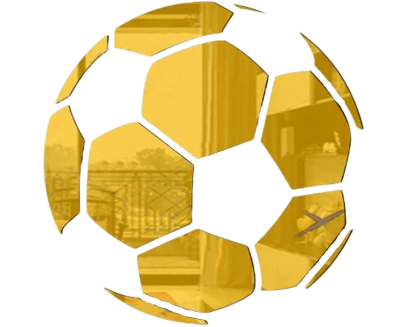 Miroir Autocollant Ballon de Foot