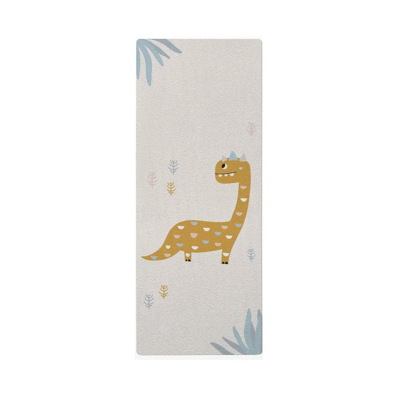 Tapis dinosaure pour enfants - Nom personnalisable - Plusieurs modèles et tailles disponibles