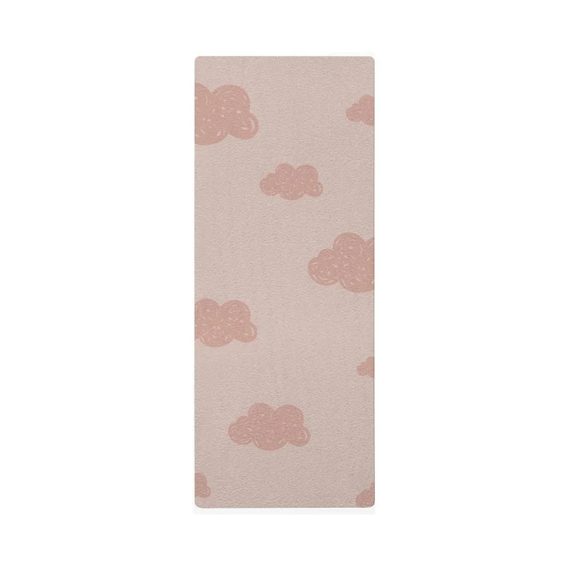 Tapis de chevet Nuages ​​- Nom personnalisable - Plusieurs couleurs et tailles disponibles