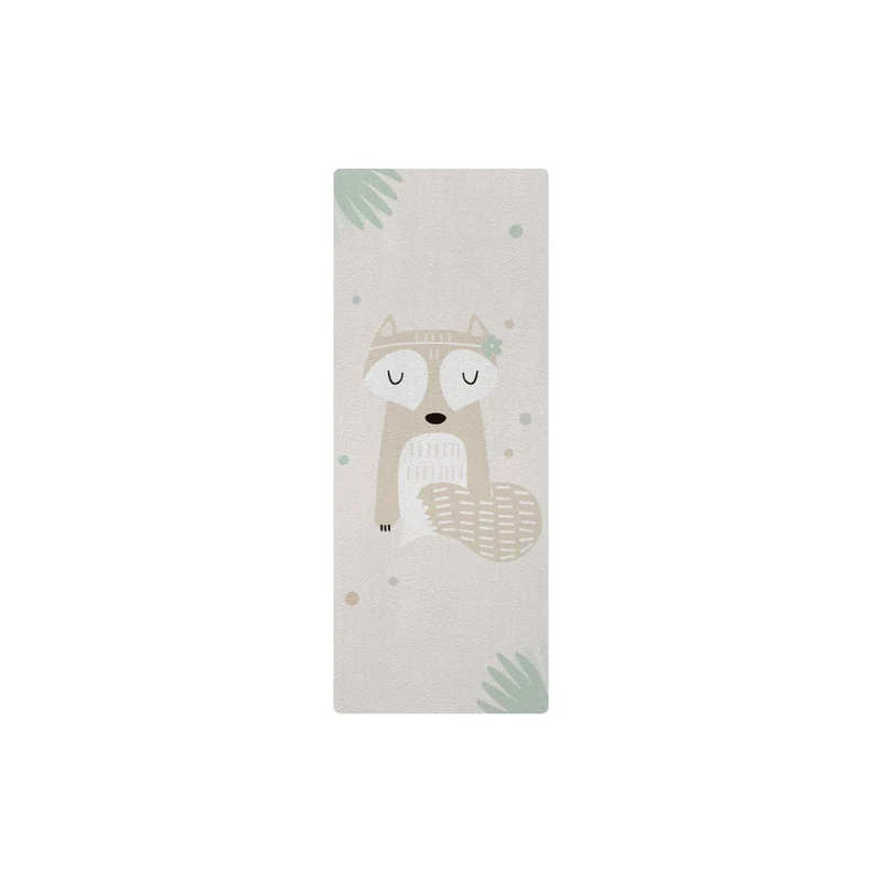 Tapis de chevet enfant Woodland Friends - Nom personnalisable - Plusieurs motifs et tailles disponibles