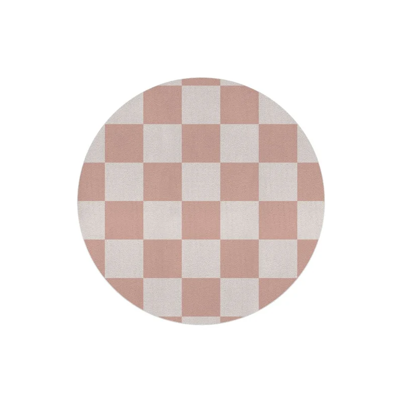 Tapis de jeu d'échecs rond - Plusieurs couleurs disponibles