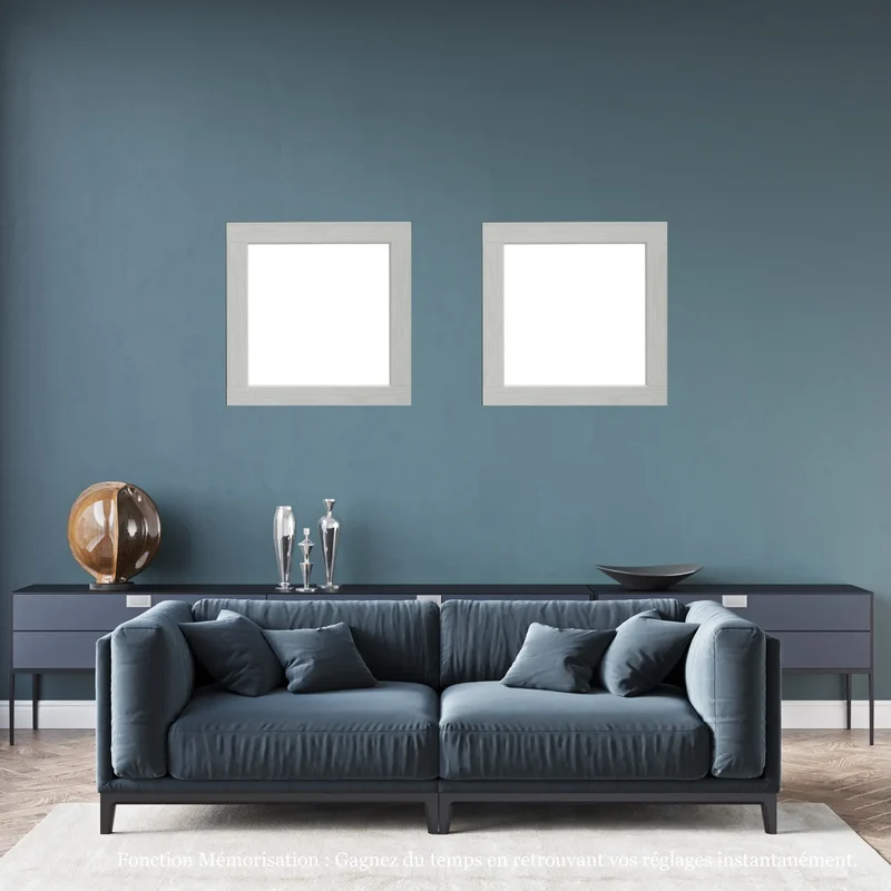 Miroir Carré 60x60 – Modernité Épure et Reflet Sûr