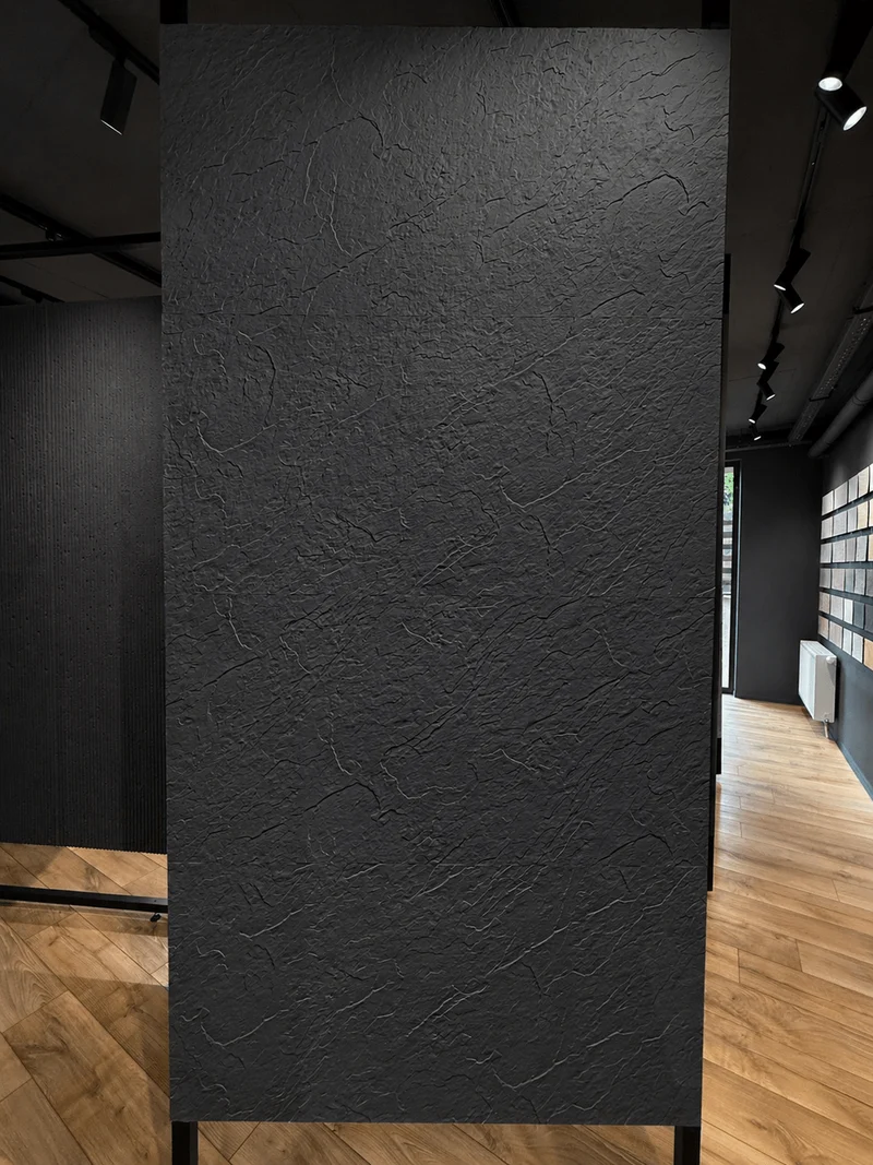 Pierre tendre Ardoise Strata — Gris foncé