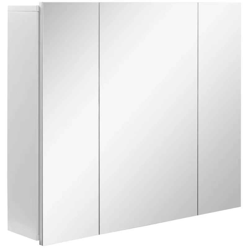 Armoire de Toilette 3 Portes Miroir – Triptyque 70 cm
