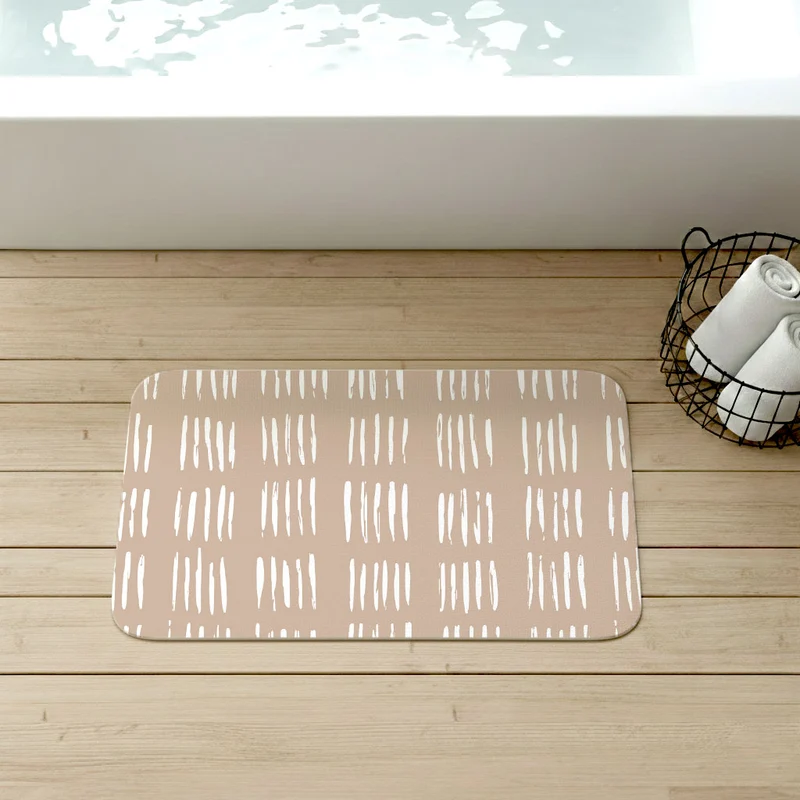 Tapis de bain antidérapant et résistant aux rayures - Plusieurs couleurs et tailles disponibles