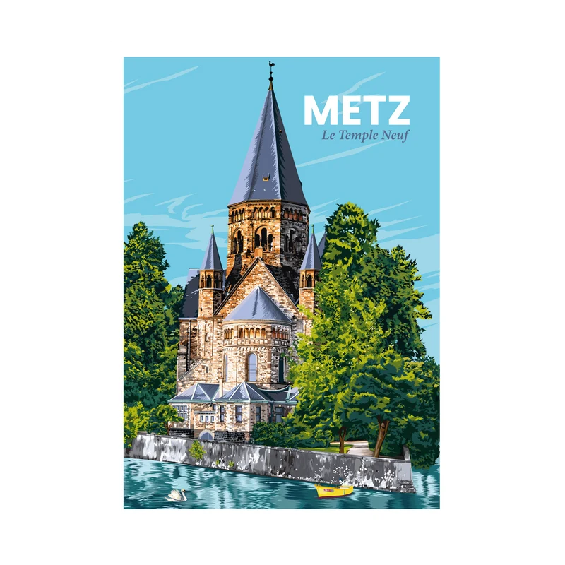 METZ LE TEMPLE NEUF