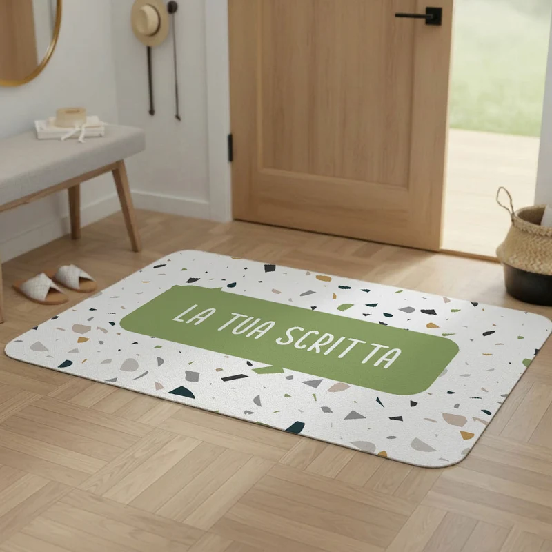 Tapis de terrasse - Plusieurs tailles disponibles - Écriture personnalisable
