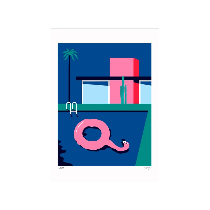 FLAMINGO HANGOVER A3