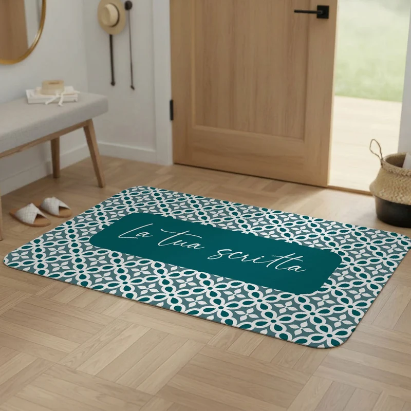 Tapis de porte mosaïque - Plusieurs couleurs et tailles disponibles - Personnalisable