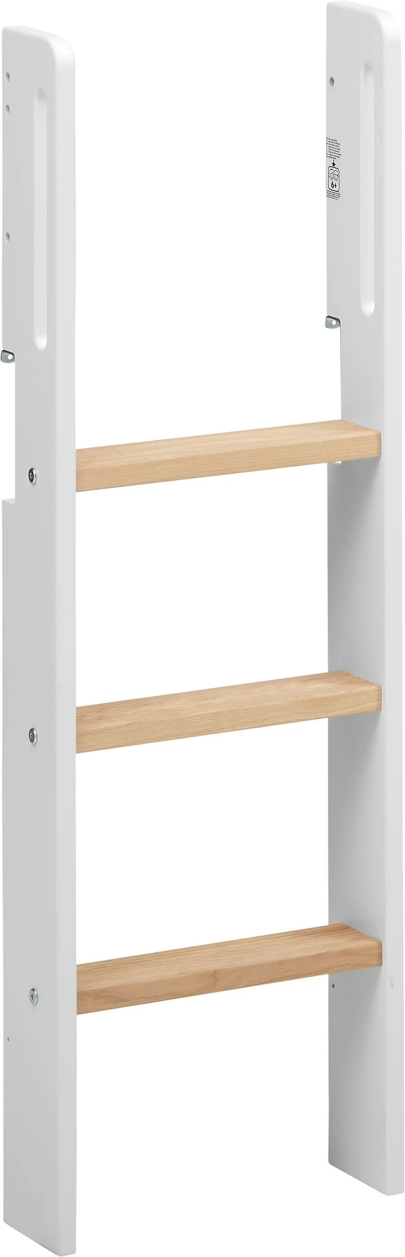 WHITE NOR Leiter gerade HHB weiss/Eiche