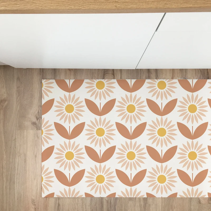 Tapis de cuisine en vinyle Daisy Reverie