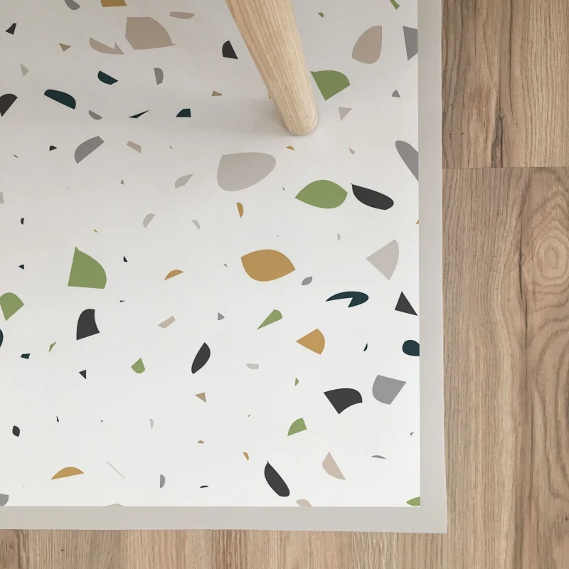 Tapis Vinyle 98x148cm Terrazzo