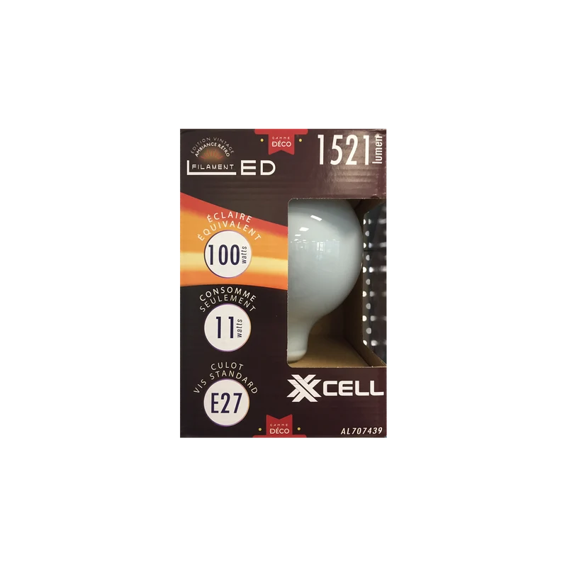 LED GLOBE 100W E27 LUMIÈRE CHAUDE