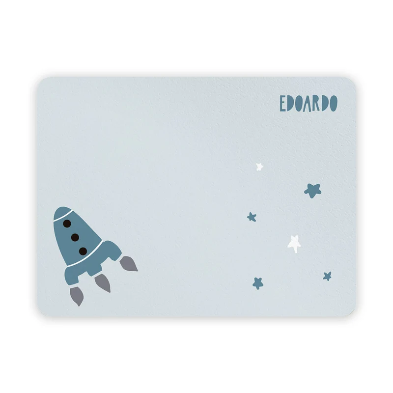 Set de Table Enfant Espace - Prénom Personnalisable