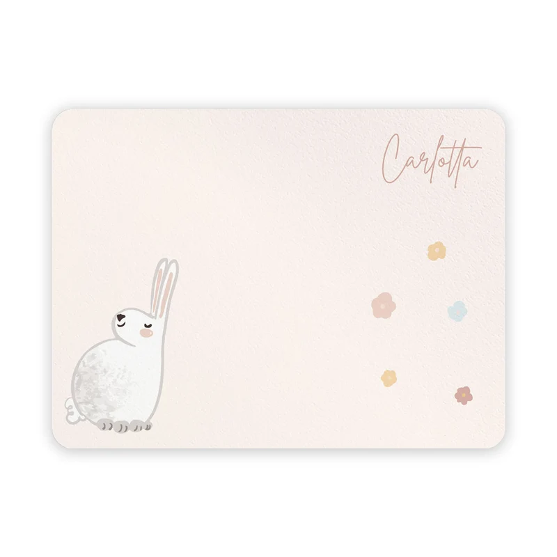 Set de table petit-déjeuner pour enfants Happy Farm - Nom personnalisable
