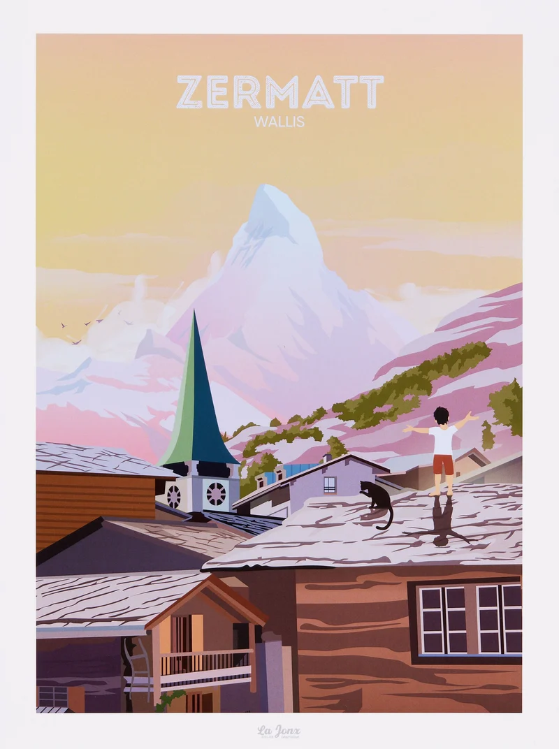 La Jonx ZERMATT Poster