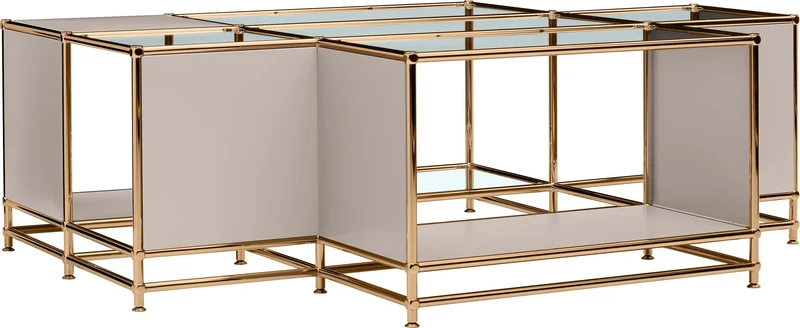 FLEXCUBE Salontisch Glas