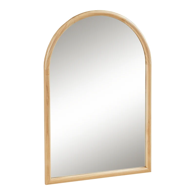 Miroir décoration moderne design mural 90 x 60 cm naturel 03_0010183