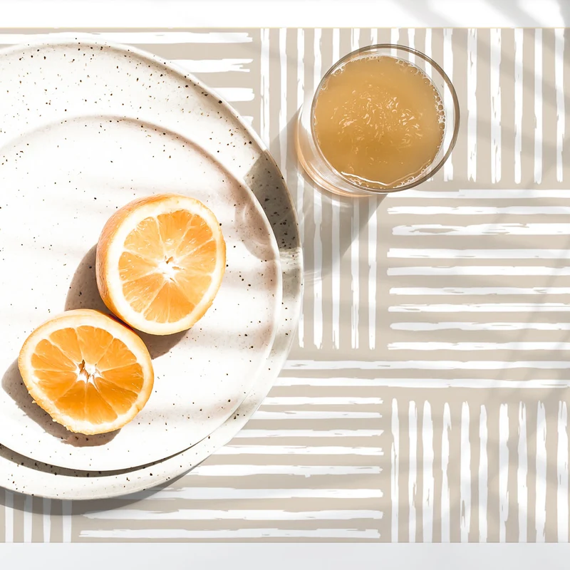 Napperons Harmony Breakfast - Plusieurs couleurs disponibles