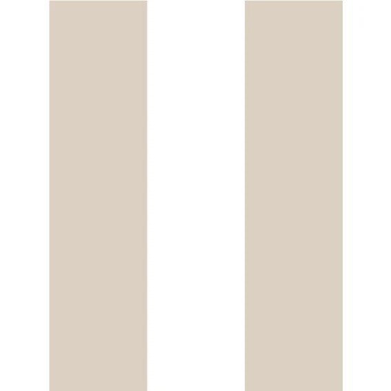 Vinyle Rayé Ecru 50x171 cm
