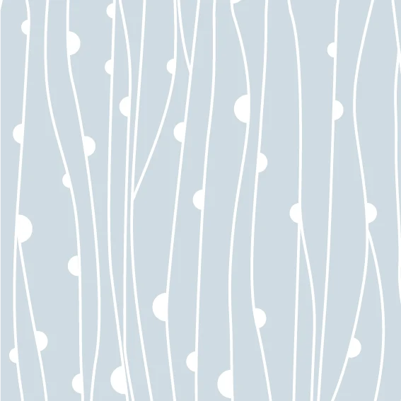 100x187,5cm Vinyle Nature Bleu Poudré