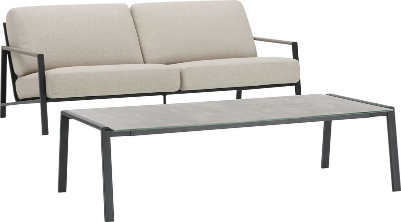 LAZARETO II Lounge Set_Sofa+Tisch