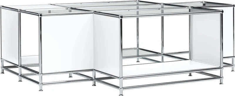 FLEXCUBE Salontisch Glas