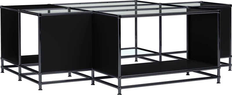 FLEXCUBE Salontisch Glas
