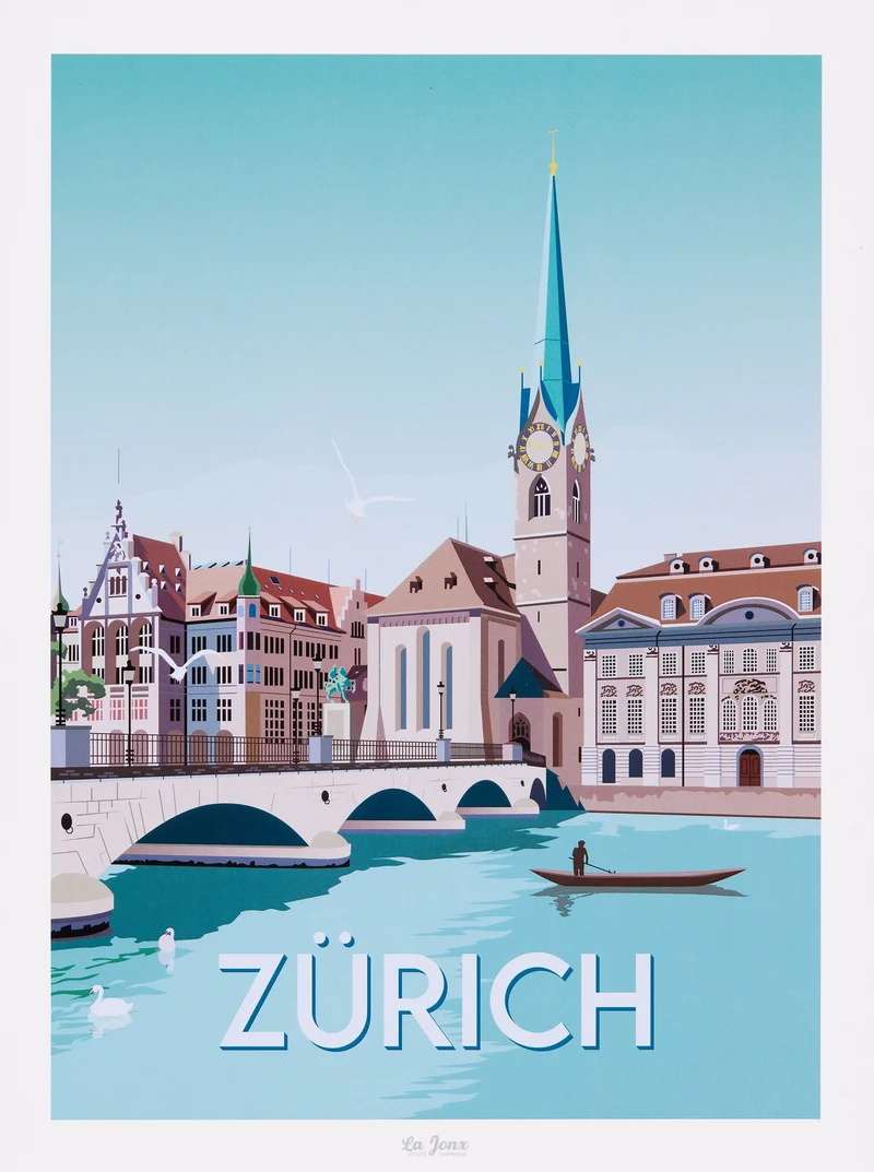 La Jonx ZÜRICH Poster