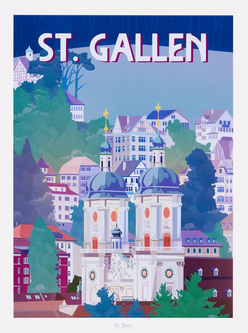 La Jonx ST. GALLEN Poster