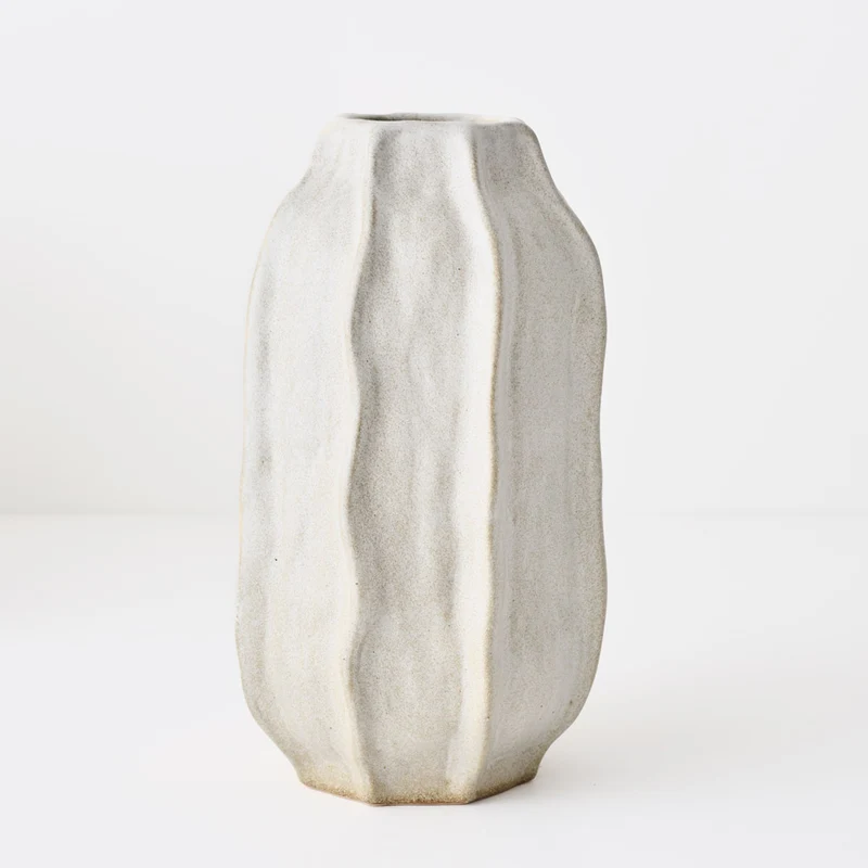 Tall Vase - Warm Tones Ceramic