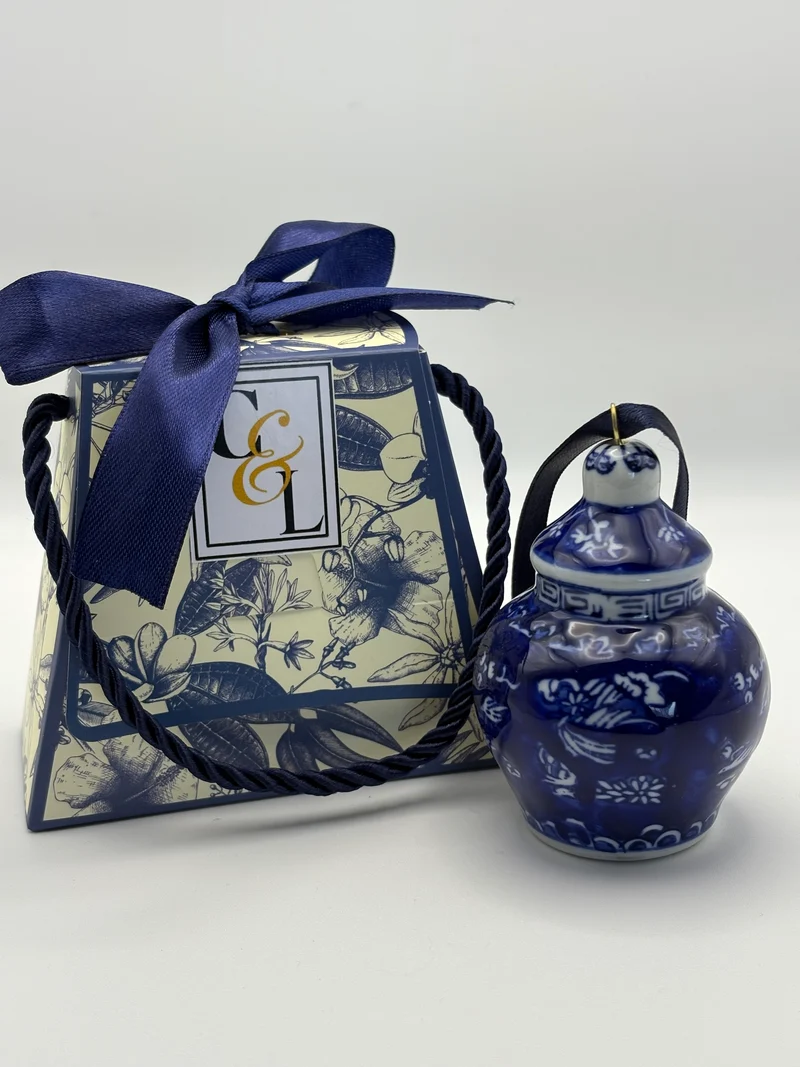 Blue & White Ginger Jar - Miniature