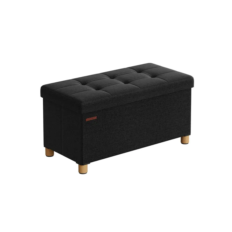 Pouf repose-pieds pliable
