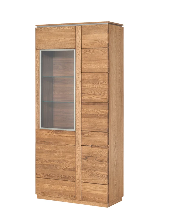 Vitrine en chêne massif MONTENEGRO 12 | LoftStory