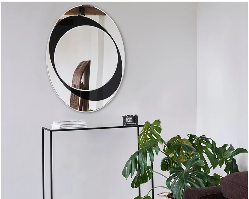 Miroir mural design moderne ovale - Spherelle